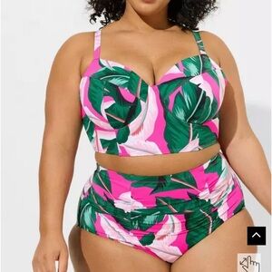 Torrid Pink and Green Bikini with Tropical Print
Looking For This Item